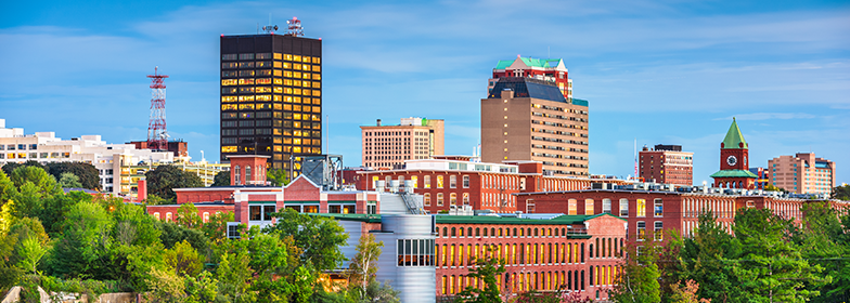 Urban neighborhood in New Hampshire