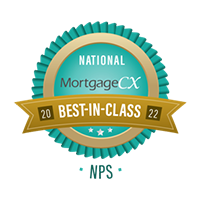 MortgageCX NPS MortgageCX NPS award logo