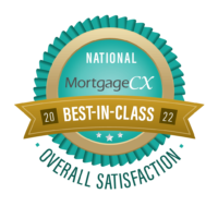 Best-in-Class Overall Satisfaction National MortgageCX 2022 Best-in-Class Overall Satisfaction