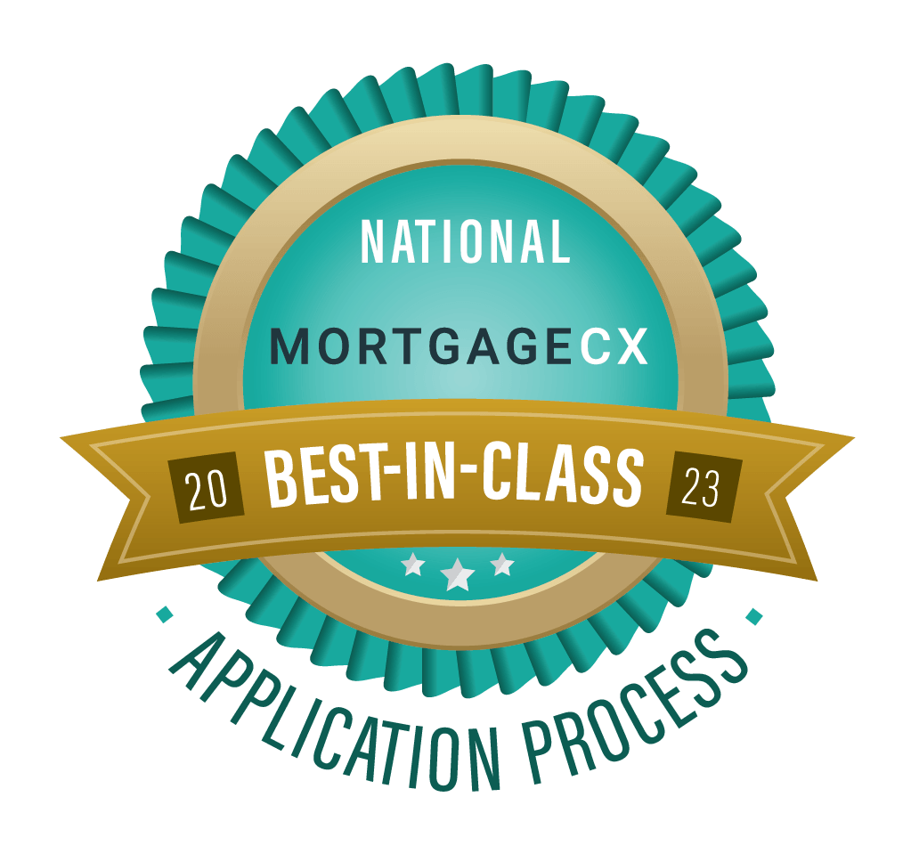 MortgageCX Application Process award