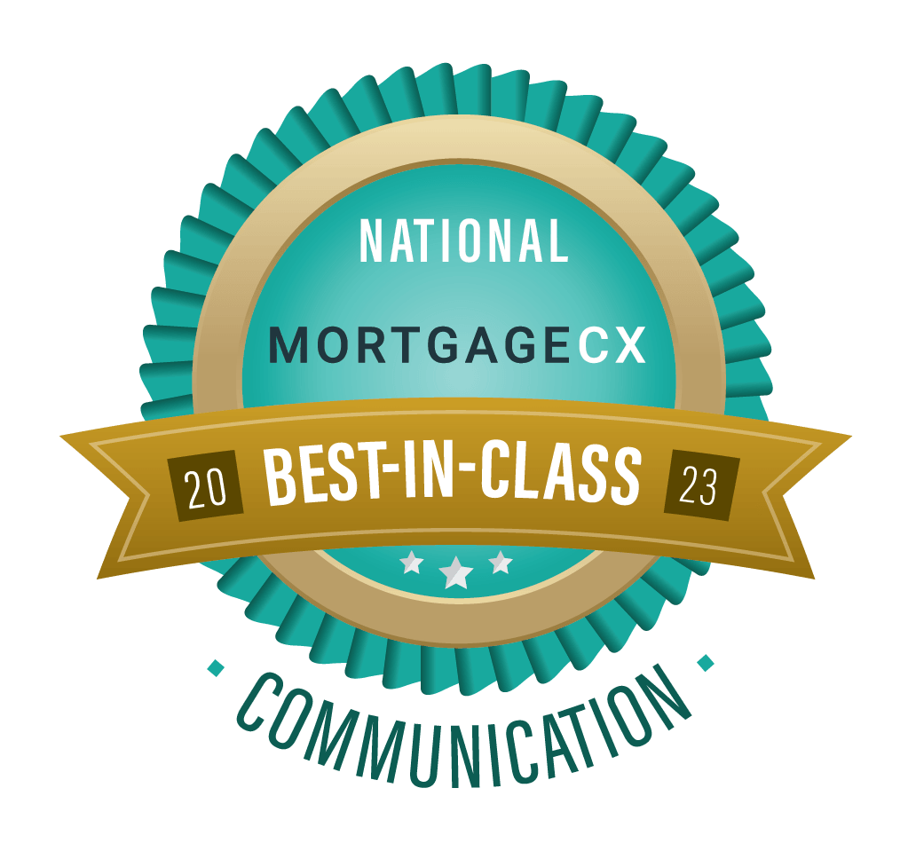 MortgageCX Communication award