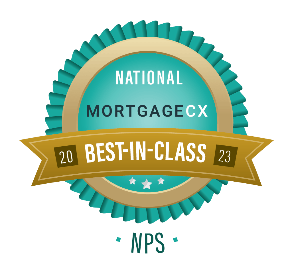 MortgageCX Net Promoter Score award